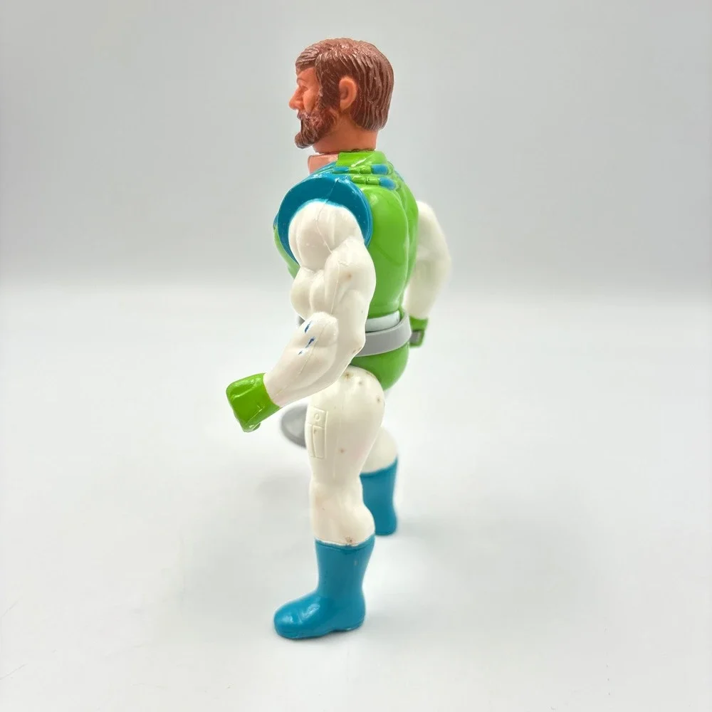 Vintage Pace Toys Earth Force Doctor Red Roger Wolf Figure w/Weapon 1985 LOOSE